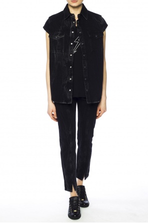 Jeansowa koszula z przetarciami, zdjęcie 2 Jeansowa koszula z przetarciami od Givenchy
